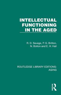 Cover image for Intellectual Functioning in the Aged