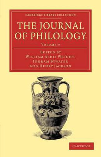 Cover image for The Journal of Philology