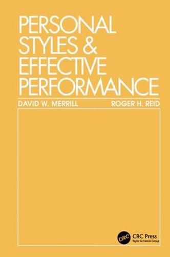 Personal Styles & Effective Performance