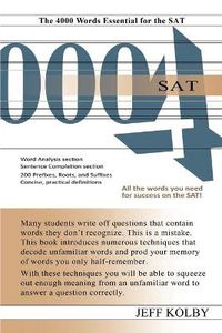 Cover image for SAT 4000: The 4000 Words Essential for the SAT