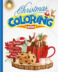 Cover image for Christmas Coloring Book For Kids