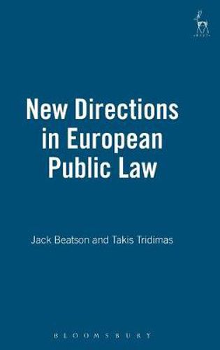 Cover image for New Directions in European Public Law