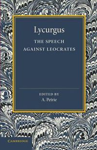 Cover image for The Speech against Leocrates