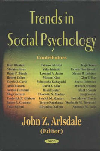 Cover image for Trends in Social Psychology