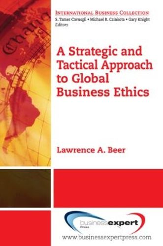 Cover image for Strategic And Tactical Approach To Global Business Ethics