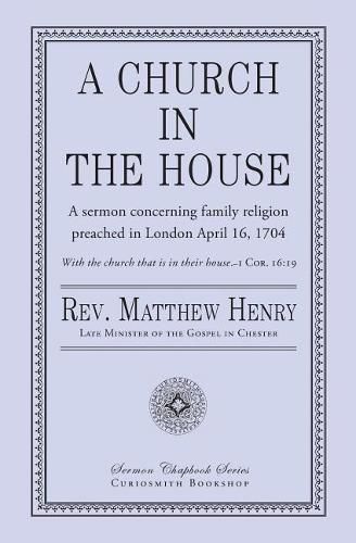 Cover image for A Church in the House