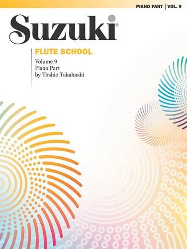 Cover image for Suzuki Flute School Piano Acc., Volume 9 (Revised)