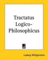 Cover image for Tractatus Logico-Philosophicus