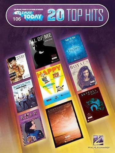 Cover image for 20 Top Hits: E-Z Play Today Volume 106