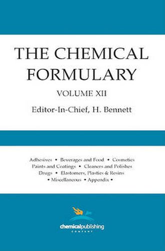 Cover image for The Chemical Formulary, Volume 12: Volume 12