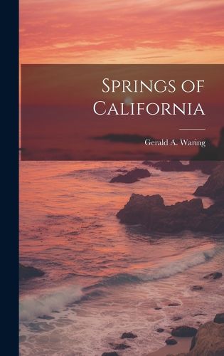 Cover image for Springs of California