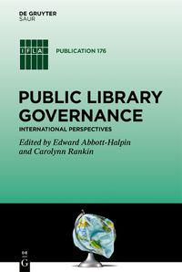 Cover image for Public Library Governance