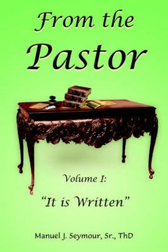 Cover image for From the Pastor