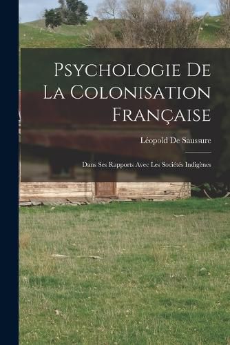 Cover image for Psychologie De La Colonisation Francaise