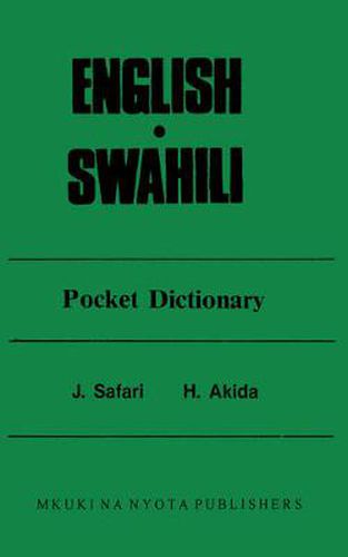 Cover image for English-Swahili Pocket Dictionary