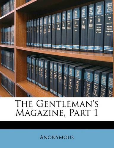 Cover image for The Gentleman's Magazine, Part 1