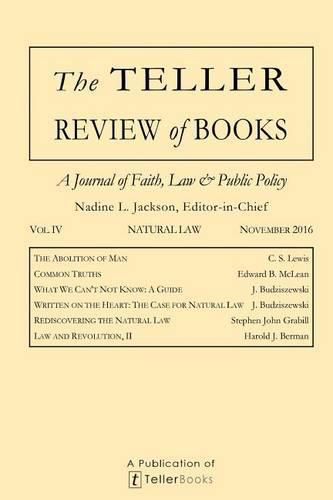 Cover image for The Teller Review of Books: Vol. IV Natural Law