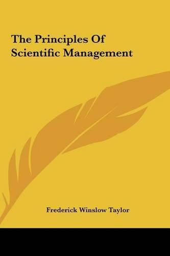 The Principles of Scientific Management