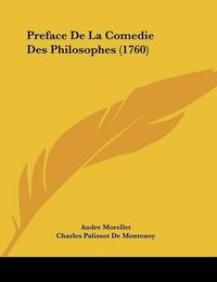 Cover image for Preface de La Comedie Des Philosophes (1760)