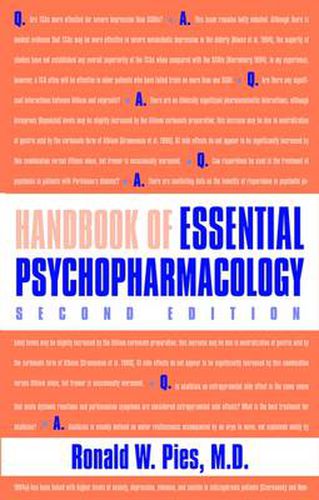 Cover image for Handbook of Essential Psychopharmacology