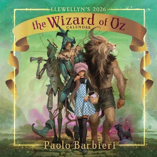 Cover image for Llewellyn's 2026 Wizard of Oz Calendar