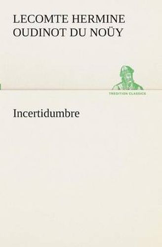 Cover image for Incertidumbre