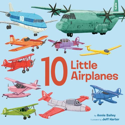 Cover image for 10 Little Airplanes