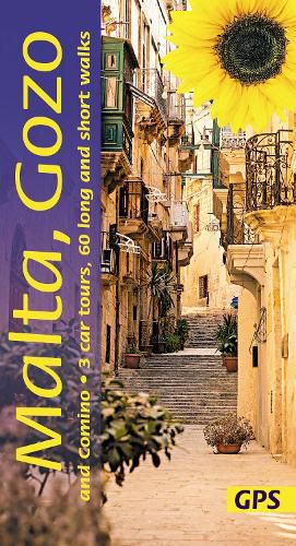 Cover image for Malta, Gozo and Comino Guide: 60 long and short walks with detailed maps and GPS; 3 car tours with pull-out map