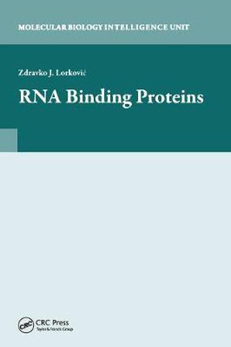 Cover image for RNA Binding Proteins