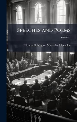 Cover image for Speeches and Poems