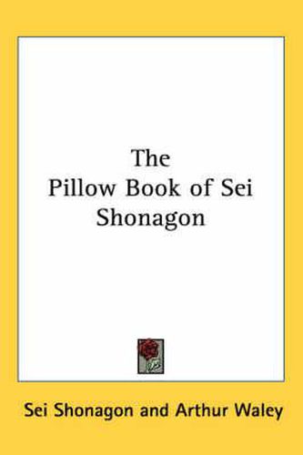 Cover image for The Pillow Book of SEI Shonagon