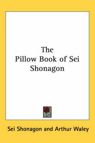 The Pillow Book of SEI Shonagon