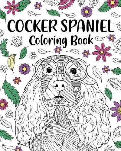 Cover image for Cocker Spaniel Coloring Book