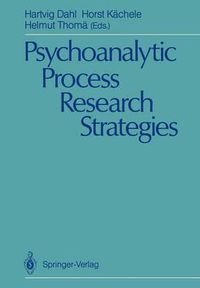 Cover image for Psychoanalytic Process Research Strategies