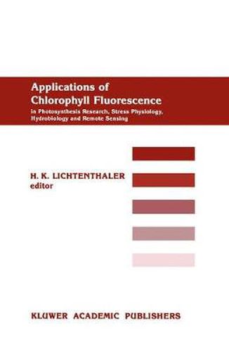 Cover image for Applications of Chlorophyll Fluorescene