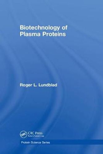 Cover image for Biotechnology of Plasma Proteins
