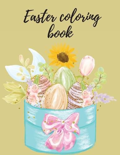 Cover image for Easter coloring book