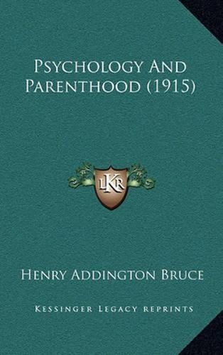 Psychology and Parenthood (1915)