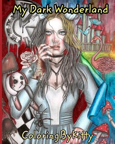 Cover image for ColoringByKitty: My Dark Wonderland