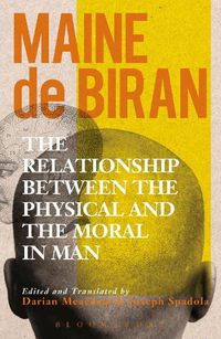 Cover image for The Relationship between the Physical and the Moral in Man