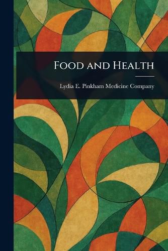 Cover image for Food and Health