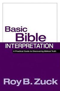 Cover image for Basic Bible Interpretation