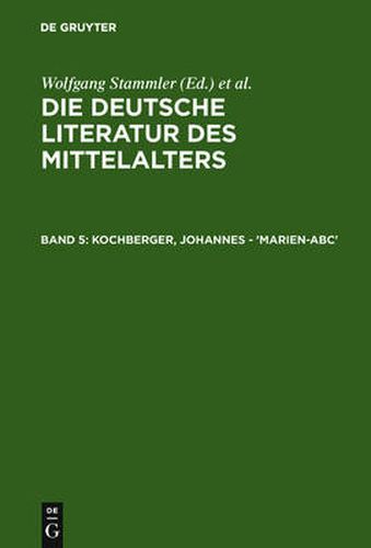 Kochberger, Johannes - 'Marien-Abc