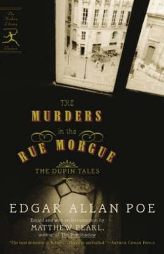 Cover image for The Murders in the Rue Morgue