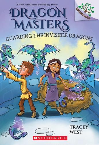 Cover image for Guarding the Invisible Dragons: A Branches Book (Dragon Masters #22)