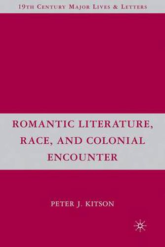 Cover image for Romantic Literature, Race, and Colonial Encounter