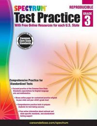 Cover image for Spectrum Test Practice, Grade 3