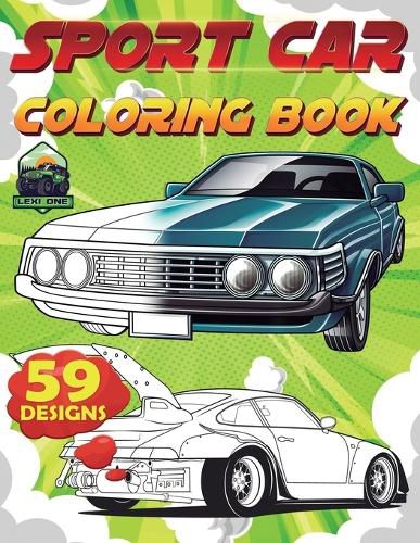 Cover image for Sports Car Coloring Book