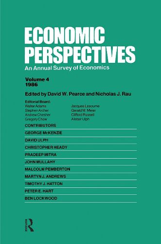 Cover image for Economic Perspectives (Vol 4)