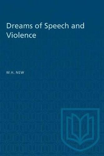 Cover image for Dreams of Speech and Violence